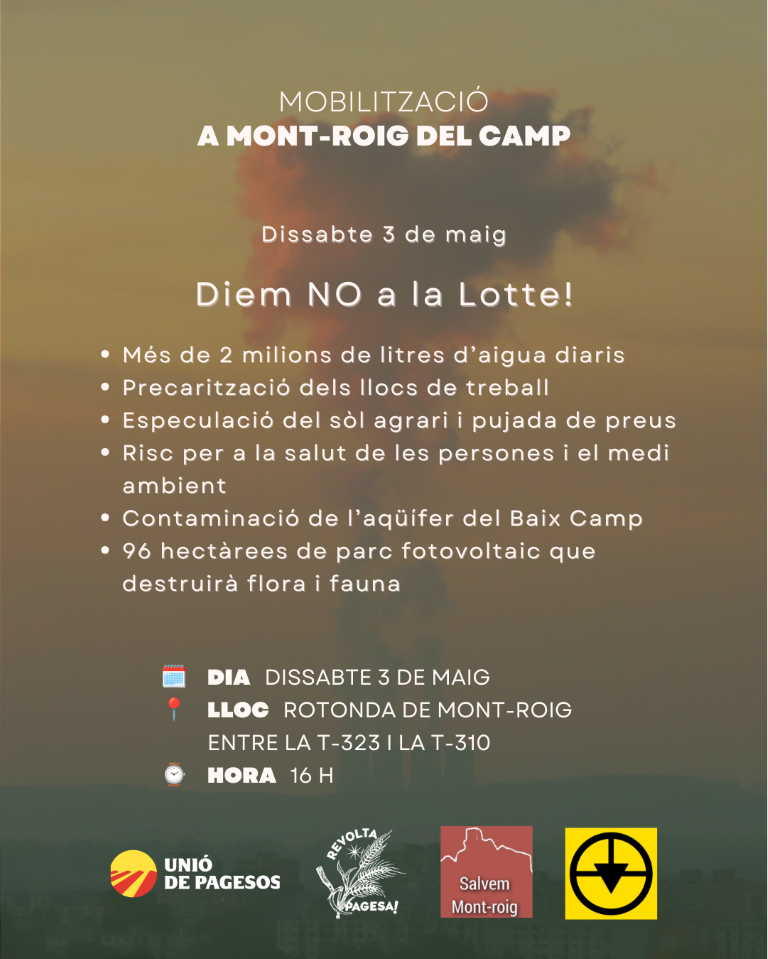 Cartell de la marxa lenta